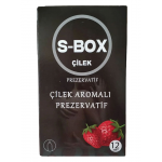 S-Box Çilek Aromalı Prezervatif 12'li