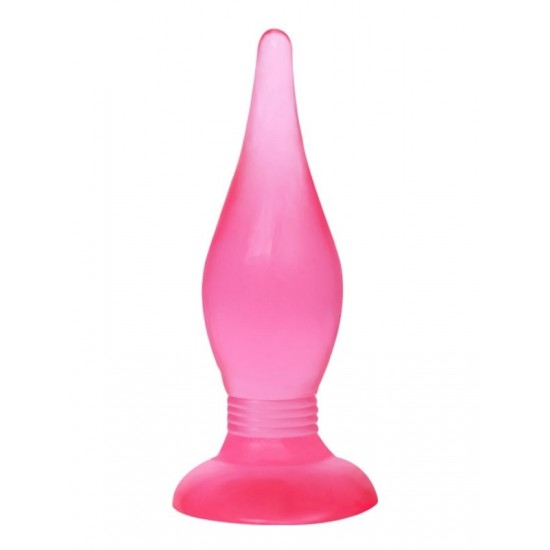 TutkuLoveShop 14,5 cm Vantuzlu Jel Anal Alıştırıcı Plug