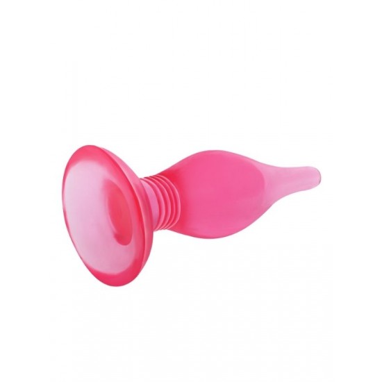 TutkuLoveShop 14,5 cm Vantuzlu Jel Anal Alıştırıcı Plug