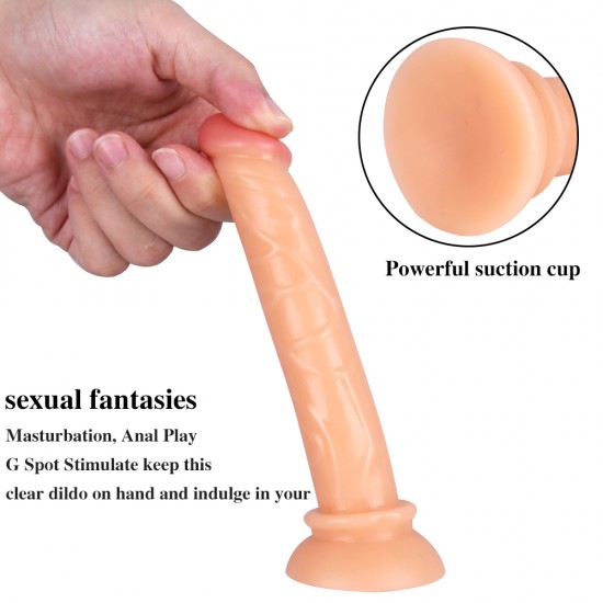 TutkuLoveShop 15CM Testissiz Gerçekçi Anal Dildo