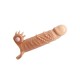 TutkuLoveShop 4 cm Dolgu Uzatmalı Titreşimli Penis Kılıfı