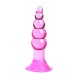 TutkuLoveShop Boğumlu Anal Plug Karışık Renklerde 11 cm