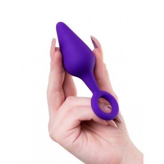 TutkuLoveShop Bung Anal Plug Mor 11,5 cm