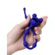 TUTKULOVESHOP Froggy anal Zinciri silikon mavi 27,4 cm