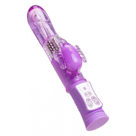 TutkuLoveShop High-Tech Vibratör Mor 22,4 cm