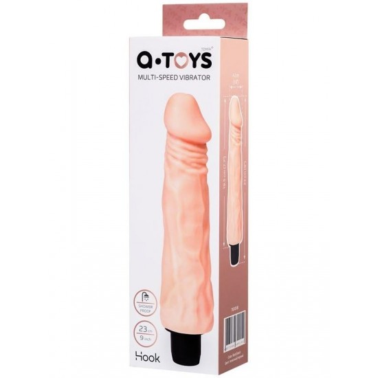 TutkuLoveShop Hook Realistik Dildo TPE Ten  23 cm