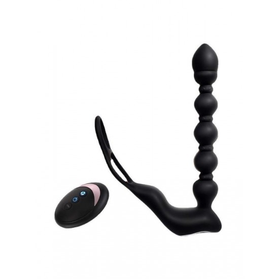 TutkuLoveShop Isıtmalı Penis Halkalı Anal Prostat Vibratör