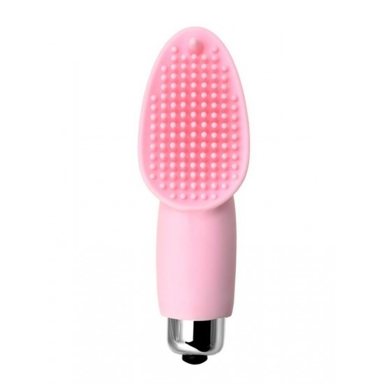 TutkuLoveShop Jos Twity Parmak Vibratör silikon pembe 10,2 cm