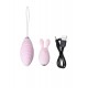 TutkuLoveShop Jos Vita Titreşimli Vajınal Set Pembe 8,5 ve 8 cm Vibratör