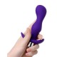 TUTKULOVESHOP Kamet Anal Vibro Plug Beden L  mor 14 cm