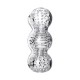 TutkuLoveShop Lingam Masturbator Rashmi, TPE, Şeffaf, 15,5 cm