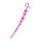 TutkuLoveShop Long Sweety anal Zinciri silikon pembe 34 cm  2,7 cm