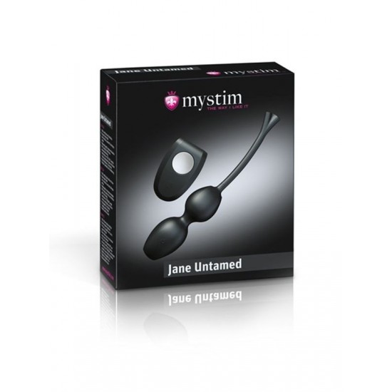 TutkuLoveShop Mystim Jane Untamed Uzaktan Kumandalı Vajinal Kegel Topu