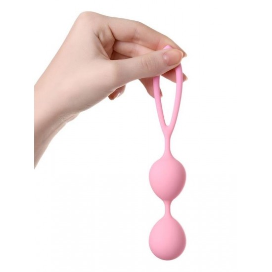 TutkuLoveShop Rai Vajinal Kegel Egzersiz Topları Açık Pembe 17 cm