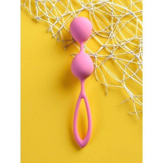 TutkuLoveShop Rai Vajinal Kegel Egzersiz Topları Açık Pembe 17 cm