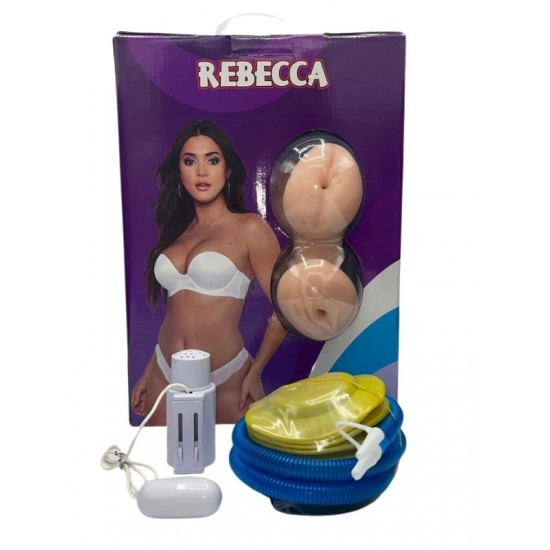 TutkuLoveShop Rebecca Gerçekçi Esmer Şişme Bebek