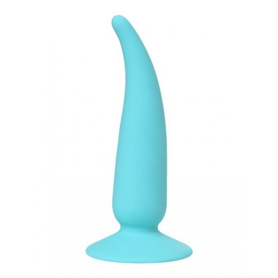 TutkuLoveShop Sarru anal kılıfı silikon mavi 12,5 cm 2,7 cm