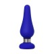 TutkuLoveShop Slassic Anal Plug Beden S mavi 10 cm