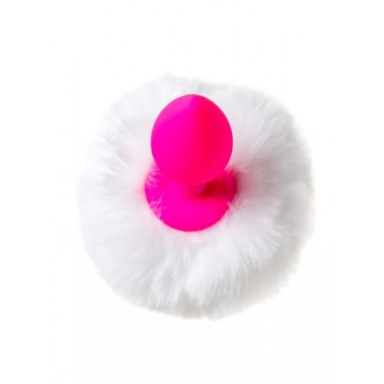 TutkuLoveShop Sweet Bunny Kuyruklu Anal Plug Pembe 13 cm 43 gr