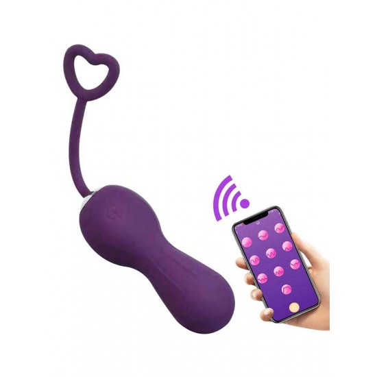 TutkuLoveShop Telefon Kontrollü Mini Vibratör Mor