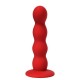 TutkuLoveShop ToDo Favorite Anal Plug Silikon Kırmızı 13 cm  2,8 cm