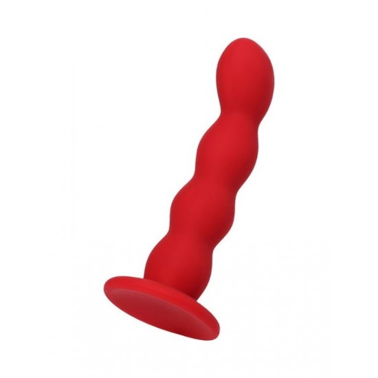 TutkuLoveShop ToDo Favorite Anal Plug Silikon Kırmızı 13 cm  2,8 cm