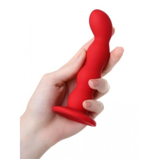 TutkuLoveShop ToDo Favorite Anal Plug Silikon Kırmızı 13 cm  2,8 cm