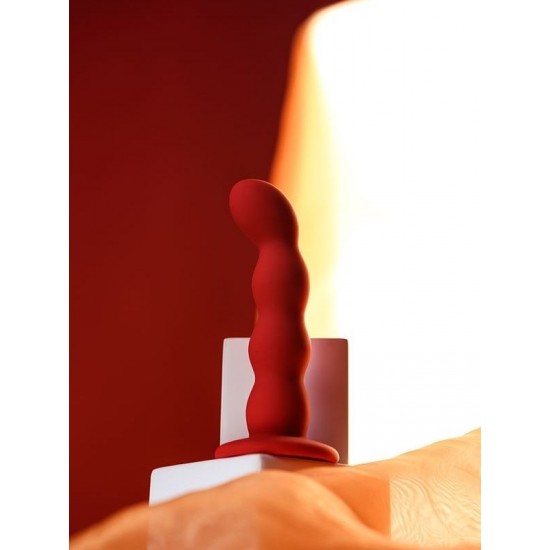 TutkuLoveShop ToDo Favorite Anal Plug Silikon Kırmızı 13 cm  2,8 cm