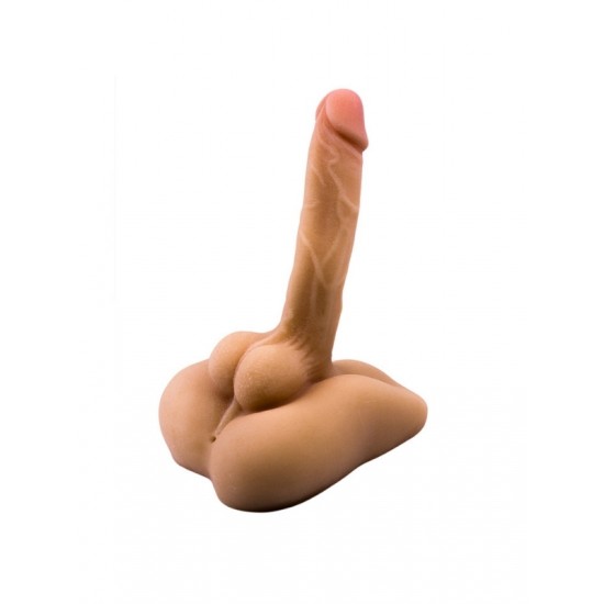 TutkuLoveShop Ultra Gerçekçi Büyük Penisli Anal ve Dildo Özellikli Yarım Vücut Mastürbatör