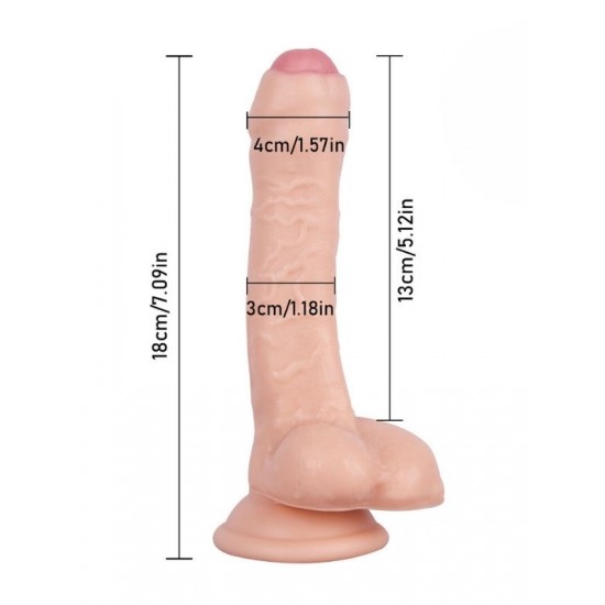 Noctis 18cm Realistik Dildo No:100