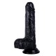 Noctis 18cm Siyah Dildo No:38