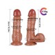 Noctis 26cm Kahverengi Realistik Kılıç Dildo No:163