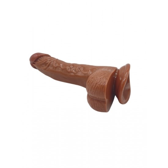 Noctis Kahverengi 20,8cm Realistik Kılıç Dildo No:179