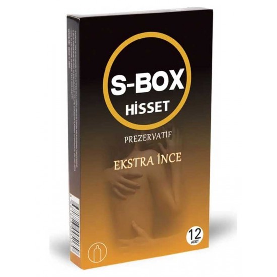 S-Box Ekstra İnce Prezervatif 12;li