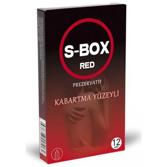 S-Box Kabartma Yüzeyli Prezervatif 12&apos;li