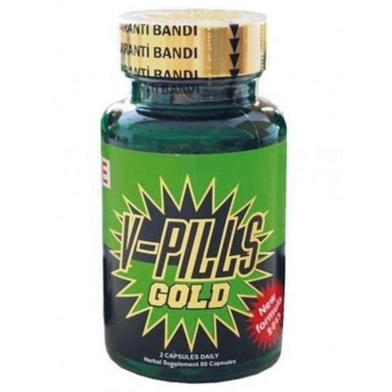 V-Pills Gold Bitkisel Kapsül