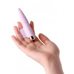 Jos Nova Parmak Ucu Anal Plug pembe 9 cm